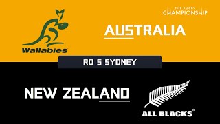 AUSTRALIA v NEW ZEALAND I Sydney I 2024 Bledisloe Cup 1  Rugby Challenge 4 [upl. by Ennoval]