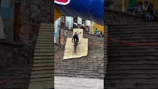 Duras caídas en el Enduro Urbano de Guanajuato 📹 hopeteam crash fail urban enduro downhill [upl. by Aztinaj799]