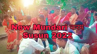 New Mundari Karam Susun 2022 सोबेन को जोवार 🇦🇹🙏🙏🇦🇹mundarivlogs manojdey nagpuri [upl. by Swigart]