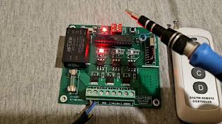 Pedestrian Mode in Our Remote Traffic Light controller  Mode 1 [upl. by Yspyg]