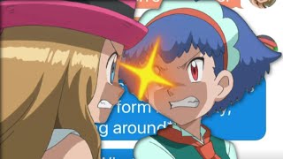 Serena and Miette FIGHT Over Ash [upl. by Yduj]