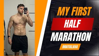 My First Half Marathon  Bratislava VLOG [upl. by Casimir654]