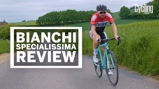 Bianchi Specialissima  Review  Cycling Weekly [upl. by Xel]