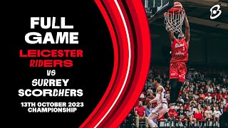 Leicester Riders vs Surrey Scorchers British Basketball League Championship  LIVE [upl. by Froh]