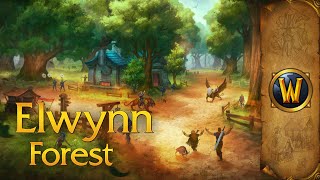 Elwynn Forest  Music amp Ambience  World of Warcraft [upl. by Enaffit]