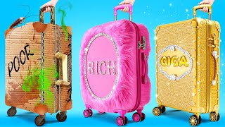 Rich vs Poor Parents On Vacation Revealing the Best Travel Hacks by 123 GO [upl. by Debora848]