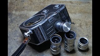 Paillard Bolex C8  kamera na 8mm film [upl. by Aviva]