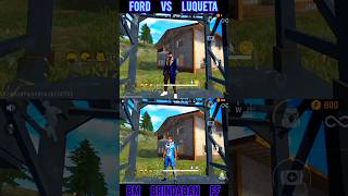 😎 NEW FORD VS LUQUETA 😱 CHARACTER HEALING ABILITY 👿 IN FREE FIRE shorts freefire garenafreefire [upl. by Ainola894]