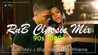 Best of RampB Classics 90s amp 2000s  Old School Slow Jams Music Ever 🏆🏆🏆 Akon Rihanna Usher Ne Yo [upl. by Nahtanoy]