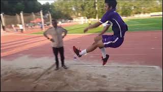 Cbse Cluster UAE 2023 U 14 Long Jump Gold [upl. by Egief]