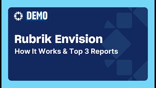 Rubrik Envision  How It Works amp Top 3 Reports [upl. by Aluino116]