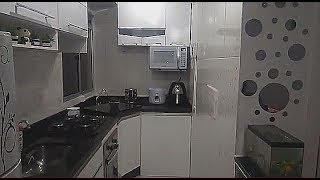 Minha cozinha Tenda apt 38 metros [upl. by Jesher194]