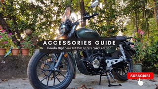 Accessories for Honda CB350 ZanaHyperriderMaddog hondacb350 accessories zana hyperrider [upl. by Blythe766]