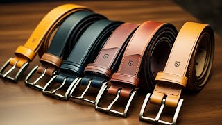 8 Best Belts for Men on Amazon [upl. by Leelaj]