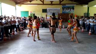 Apresentação de Dança  Dia do Índio [upl. by Luba]