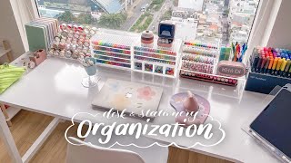 Tham quan bàn học trong mơ của Khả Di  Desk amp Stationery Organization  Desk Setup 2022  Chaukhadi [upl. by Daniala]