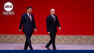 Russias President Putin visits Chinas President Xi Jinping [upl. by Leira]