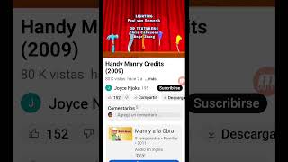 Handy Manny Credits 17 Anniversary Edition [upl. by Ydissac]