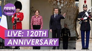 LIVE Duke and Duchess of Edinburgh Mark Entente Cordiale Anniversary [upl. by Jennica]