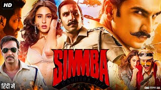 Simmba Full Movie  Ranveer Singh  Sara Ali Khan  Sonu Sood  Ajay Devgn  Review amp Facts HD [upl. by Landon]