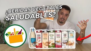 BEBIDAS VEGETALES MERCADONA para PERDER GRASA🔥 De menos a más saludables✅ [upl. by Winwaloe]