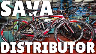 SAVA BIKE DISTRIBUTOR IN METRO MANILA│SOBRANG GAGANDA NG MGA SAVA BIKE DITO│PURO CARBON PA LODI [upl. by Dane]