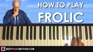 HOW TO PLAY  Curb Your Enthusiasm Theme  Frolic Piano Tutorial Lesson [upl. by Breban309]