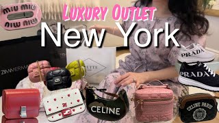 Woodbury Premium Outlet Shopping in NY Unboxing Haul Big Sale Season NY Vlog [upl. by Omsare881]