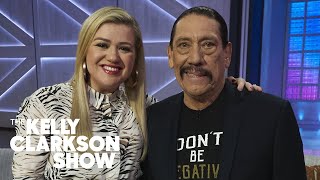 Danny Trejo Surprises Audience With Tacos For TacoTuesday  The Kelly Clarkson Show [upl. by Latreese]