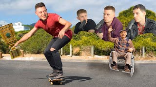 Skateboard Weltmeister gesteht Betrug  4 Feinde Podcast [upl. by Hcire425]