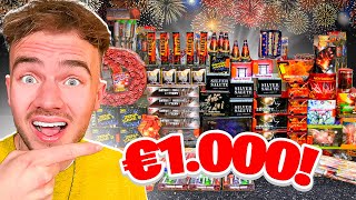 MIJN €1000 VUURWERK COLLECTIE Man Werd Boos [upl. by Godbeare130]