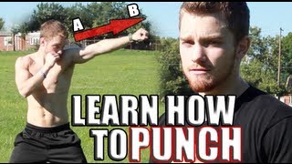 Learn How to Punch Like a Boxer [upl. by Tawney]