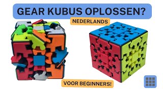 Gear Kubus Oplossen in 4 simpele Stappen cube [upl. by Ehcnalb]