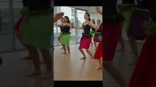 Polynesian Dance Ori TahitiTahitian Dance Workout FitnessTutorial Basic Step Cardio タヒチアンダンス [upl. by Imehon217]