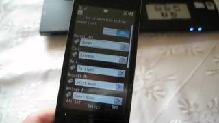 DoCoMo Fujitsu F02D review by japanesephonescomua [upl. by Eiuqnom]