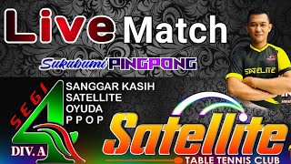 Live Match Table Tennis Championship SATELITE CUP 2024 [upl. by Zebadiah655]