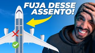 Como escolher o MELHOR ASSENTO do avião na CLASSE ECONÔMICA ou EXECUTIVA [upl. by Aires141]