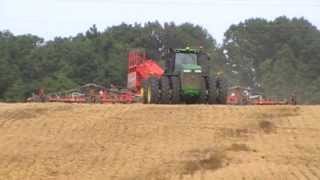 John Deere 9650R with Triple Tires [upl. by Wade652]