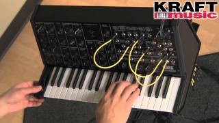 Kraft Music  Korg MS20 mini Synthesizer Demo with Rich Formidoni [upl. by Niledam618]