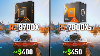 RYZEN 7 9700X vs RYZEN 7 7800X3D  Test in 6 Games [upl. by Bijan]