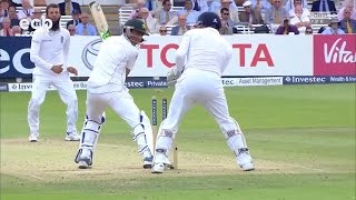 Chris Woakes 11 wickets but Pakistan take healthy lead on day 3 [upl. by Aihsekyw52]