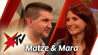 Große Liebe trotz schwerem Unfall Mara und Matze  stern TV Talk [upl. by Anayek]