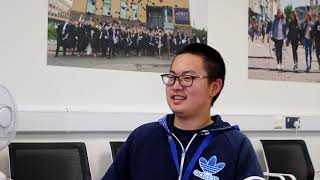 Interview with Year 13 student Xinchen Alan [upl. by Timmy797]