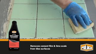 Ensure an effortless clean finish with Palace Grout Film Remover [upl. by Analiese]