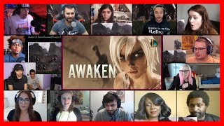 SUPER VERSION Awaken ft Valerie Broussard  League of Legends Cinematic REACTIONS MASHUP [upl. by Nnaxor]