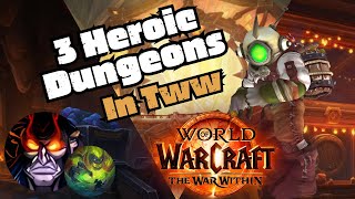 3 Heroic Dungeons in Warlock DemoDiabo 🌌👹  Demonology Warlock  TWW 1102 [upl. by Gillian]