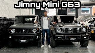 Suzuki Jimny convertida a MINI G63 Brabus😱 ¿Cuáles son las diferencias🤔  Un proyecto único👌🏻 [upl. by Suiramaj]