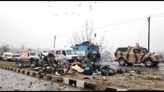 40 CRPF soldiers martyred in JaisheMohammed suicide bombing in JampKs Awantipora [upl. by Wolff]