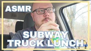 Subway Mukbang  Whispered ASMR [upl. by Len]