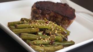 Filets with Soy Glazed Green Beans [upl. by Pazice]